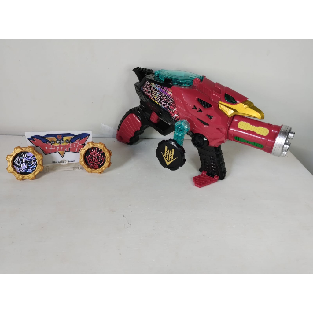 Super Sentai Zenkaiger DX Transformation Gun Geartlinger | Shopee Brasil