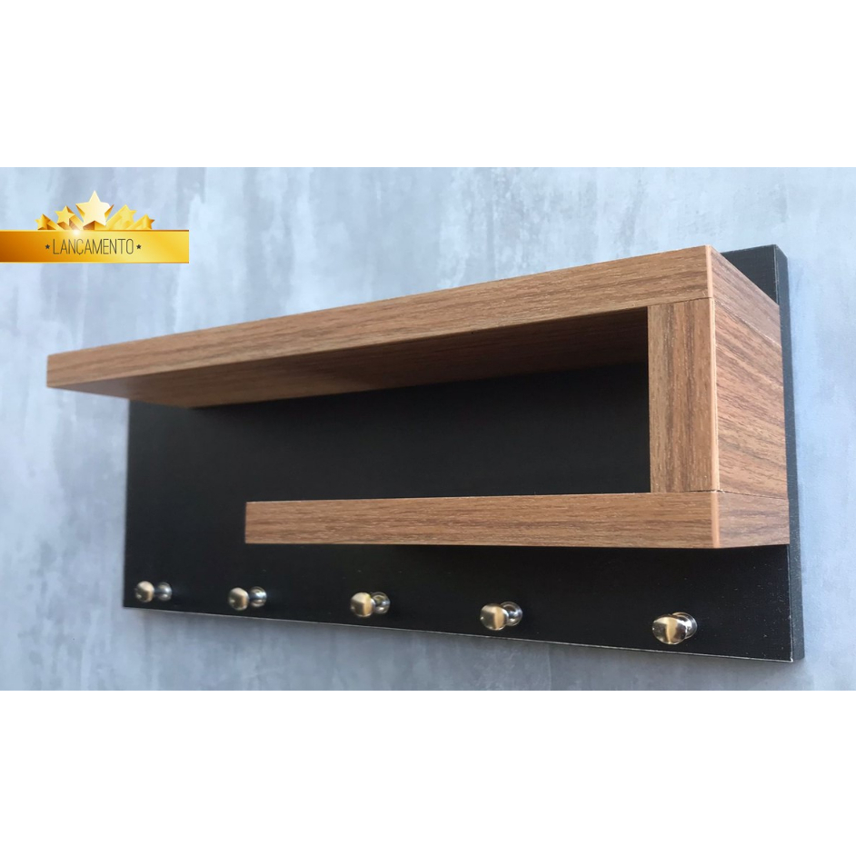 PORTA CHAVE PRETO E FREIJÓ