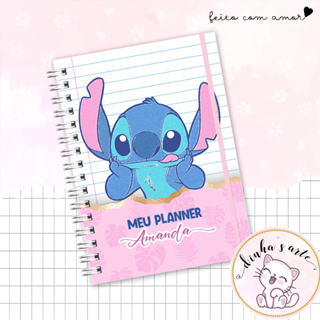 Planner Diário Stitch- Planejador diário