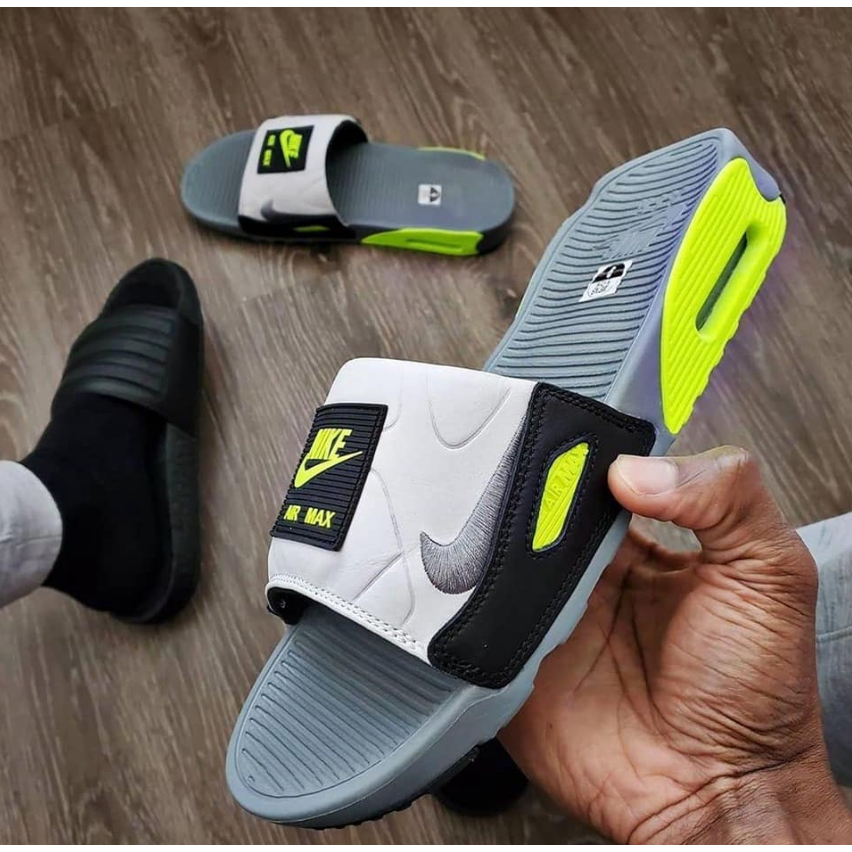 Nk Spot AirMax 90 Slide Air Max 90 Homens E Mulheres Chinelos Envio ...
