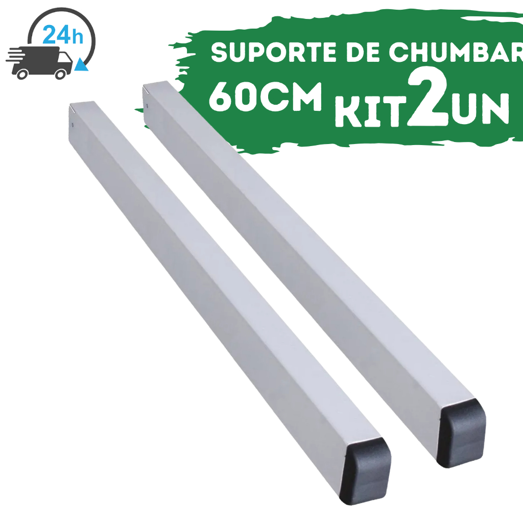 Suporte Para Pia Grapa Mão Francesa Bancada Mesa 60cm De Chumbar Na Parede 2un