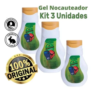 Kit 3 GEL DE MASSAGEM PARA DOR NOCAUTEADOR 200 DOKMOS 100% ORIGINAL