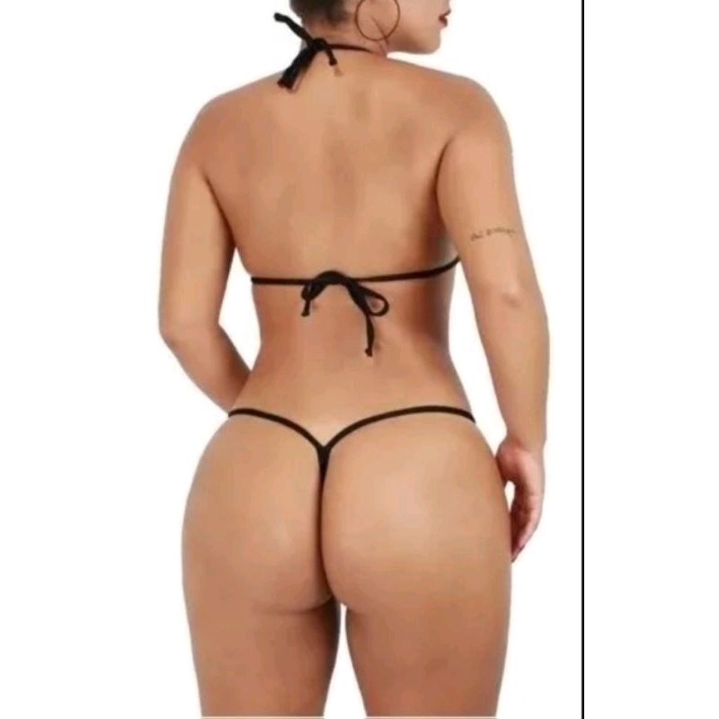 Conjunto de biquini 1487 fio dental V-String