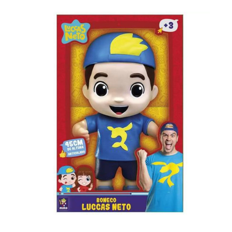 Boneco Luccas Neto 27cm - Rosita - Boneco Luccas Neto - Magazine Luiza