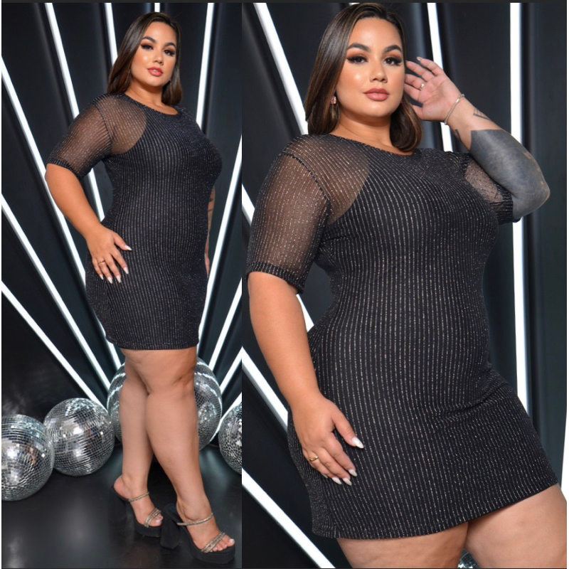 Vestido de best sale noite plus size