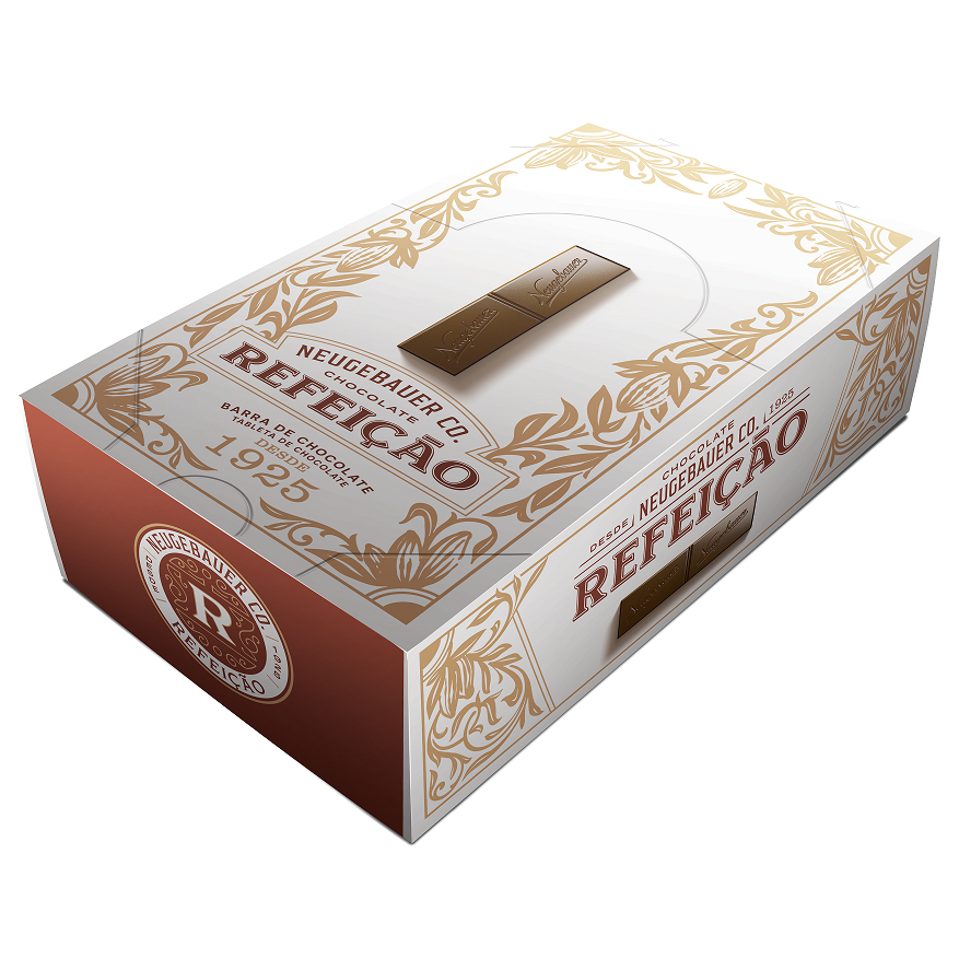 Chocolate Refeição Original Neugebauer Cx C/ 40 Barras De 9g