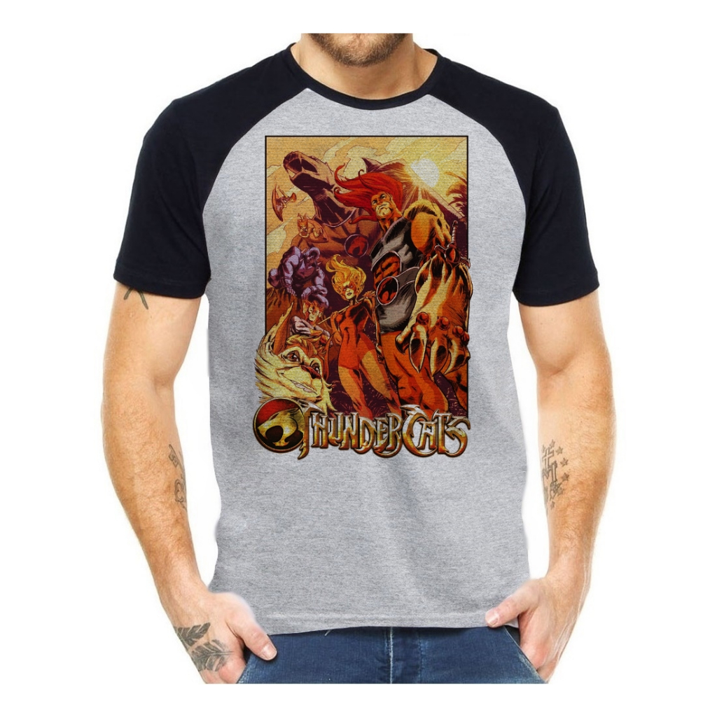 Camiseta Camisa Thundercats Thundera Olho Lion Mumm-ra Anime nerd