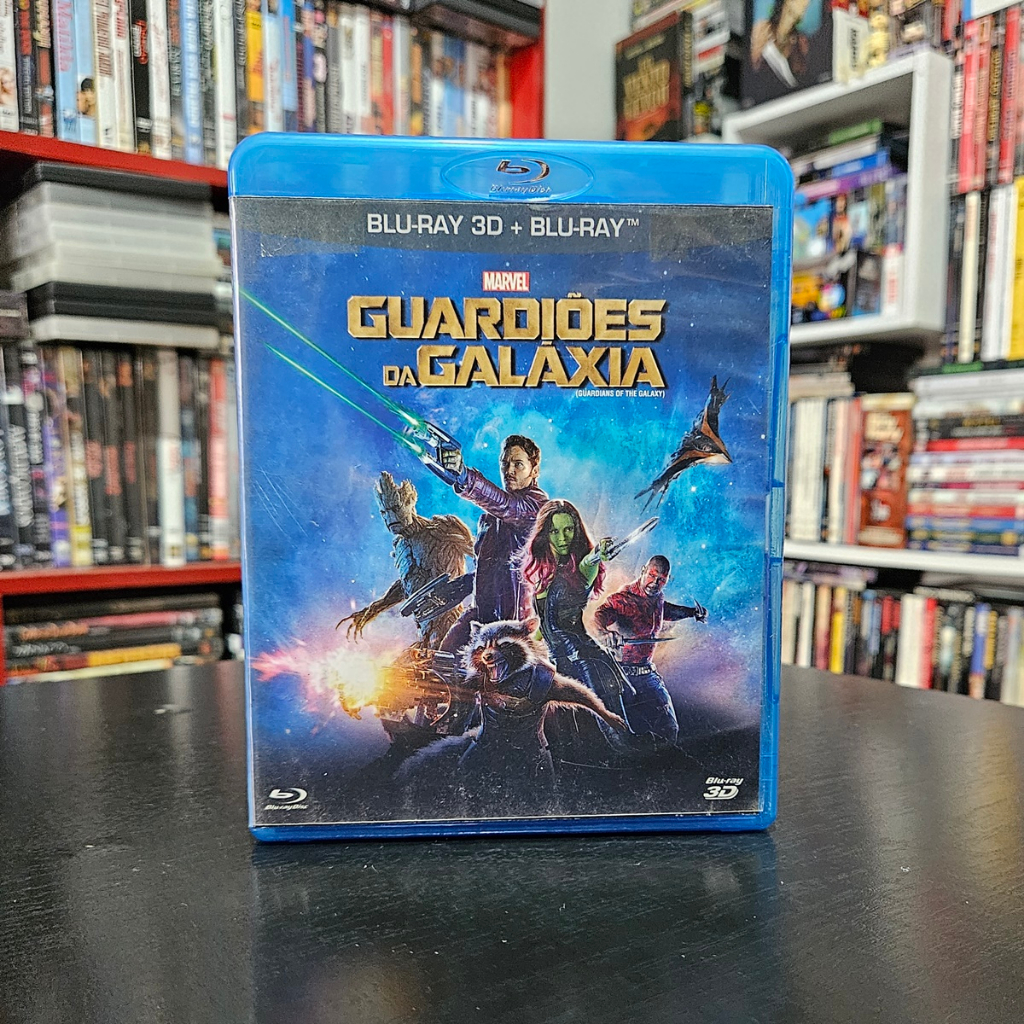 Blu-ray Guardiões da Galáxia Edição dupla (normal + 3D)