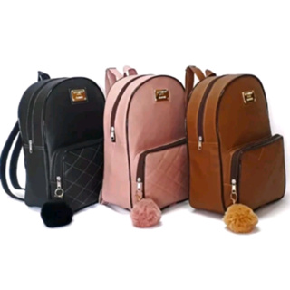 Bolsa Mochila feminina de Couro Sintetico. MODA PREMIUM Bolsas femininas de moda 116