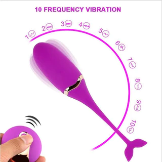 Vibrador Bullet com controle remoto Cápsula Ovo Recarregável;controle Sem Fio L75