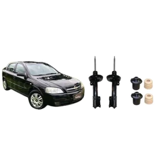 Par de Amortecedor Dianteiro + kit GM Astra 1999 até 2014