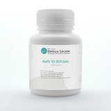 Kefir 10 Bilhões : Grau Farmacêutico Probiótico Lactobacillus Liofilizado 30 Cápsulas