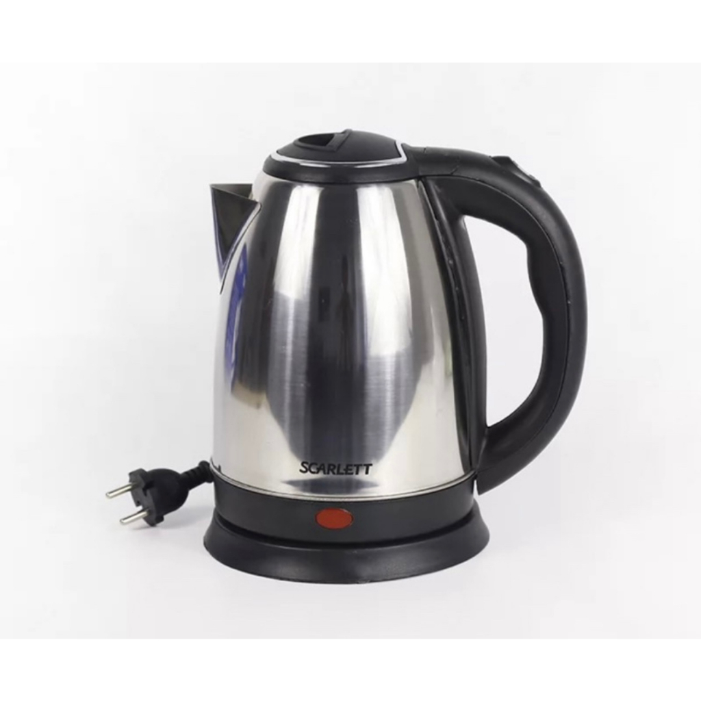 Chaleira Jarra Elétrica Água Quente Inox 1.8L