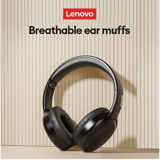 Lenovo-TH20 Gaming Headphones, Dual Mode Headset, Sem Fio Bluetooth 5.3, Fone De Ouvido Dobrável Esporte, Fone De Ouvido De Música, Novo, Original, 2023