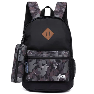 Mochila Bolsa Streetwear Camuflada Notebook Reforçada Ozil