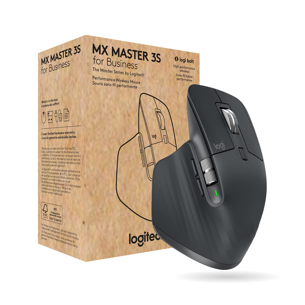 Mouse MX Master 3S (Como Novo)