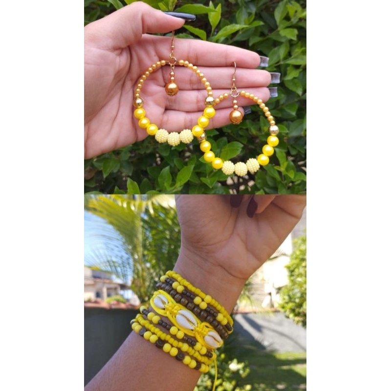 Conjunto Orixá Oxum Shopee Brasil