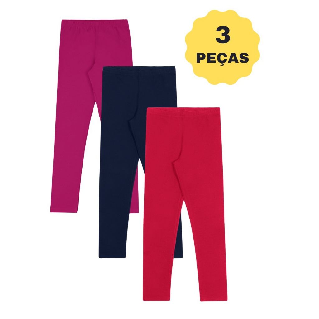 Calça legging hot sale infantil promoção