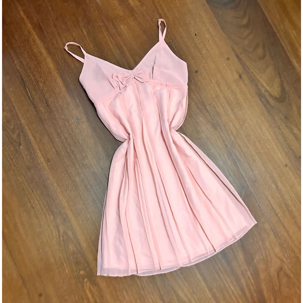 Vestido rosa hot sale pastel curto