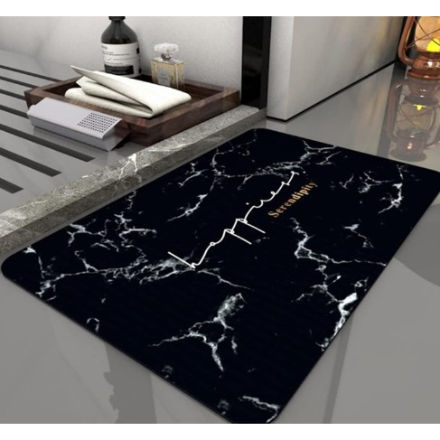 Tapete Magico absorvente macio 60 x 40 Capacho Antiderrapante porta, banheiro,cozinha