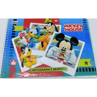 Caderno De Personagem Para Desenho Mickey