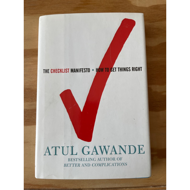Livro the checklist manifesto shopee brasil