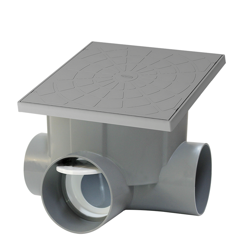 Caixa de Passagem e Inspeção de Esgoto com Válvula Durín