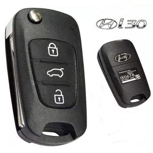 Chave Canivete Hyundai Original I30 2011 2010 2012 2013 2014 Carcaça