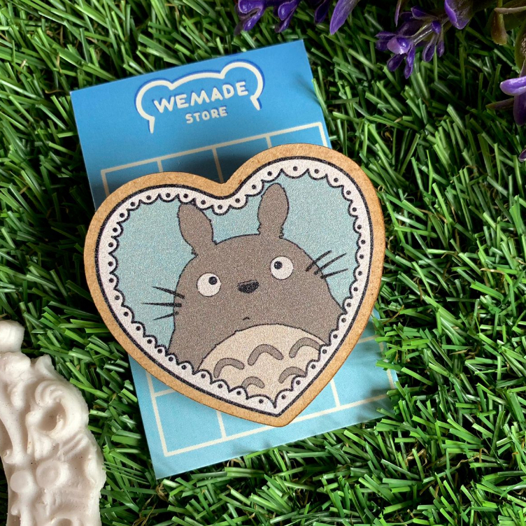 Pin Coração Totoro - Meu Amigo Totoro