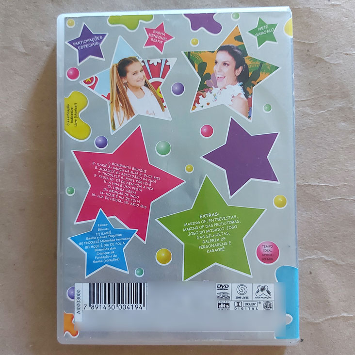 Dvd Xuxa Só Pra Baixinhos 6 - Xuxa Festa 2005 | Shopee Brasil