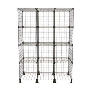 Estante Balcão Expositor Aramado 12 Nichos 30x30 3LX4A