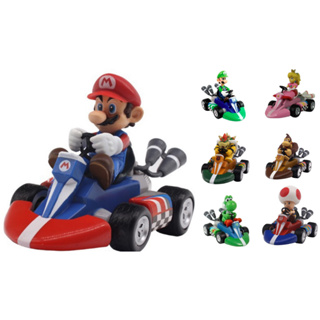 1 peça Super Mario mariokart carrinho mario kart com fricção material pvc