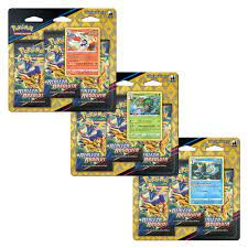 Pokemon Blister Triplo Realeza Absoluta Rillaboom/ Cinderace e Inteleon