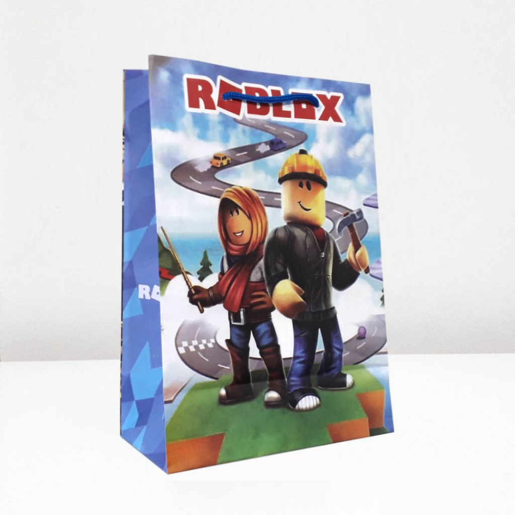 10 Sacolinha Aniversário Lembrancinha Roblox