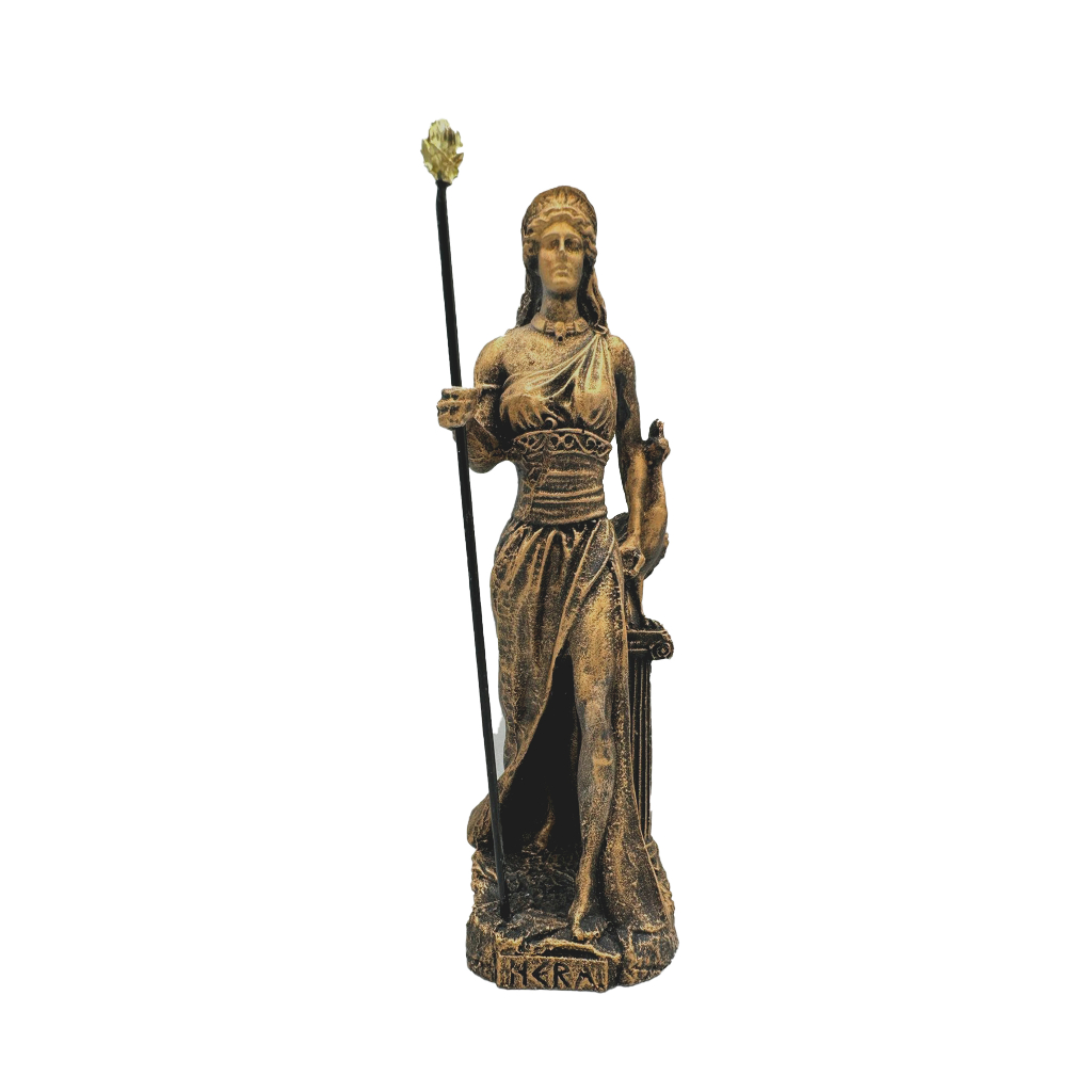 Estatua Deusa Grega Hera Wiccaa Resina 17cm Dr | Shopee Brasil