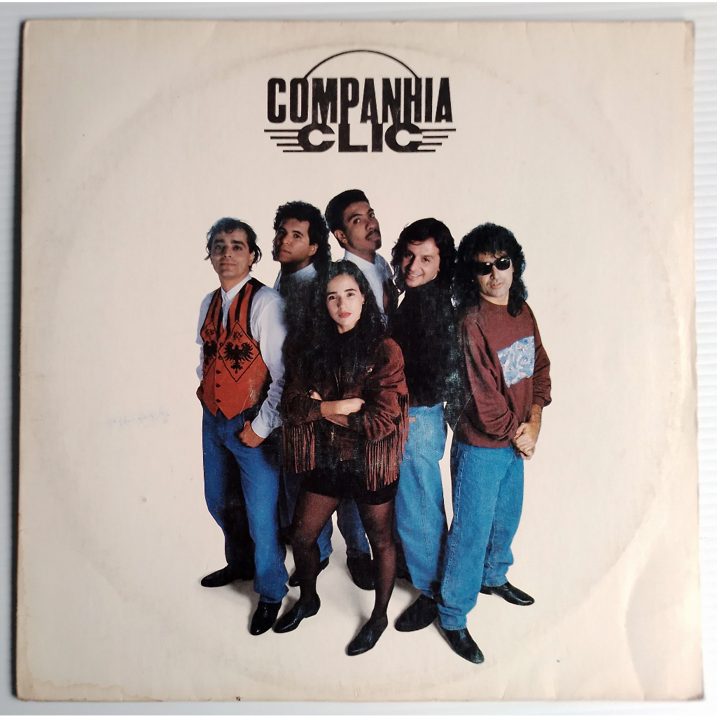 Lp Companhia Clic Daniela Mercury Com Encarte