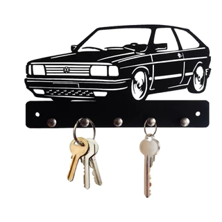 Porta Chave Mdf Gol Quadrado 20 Cm