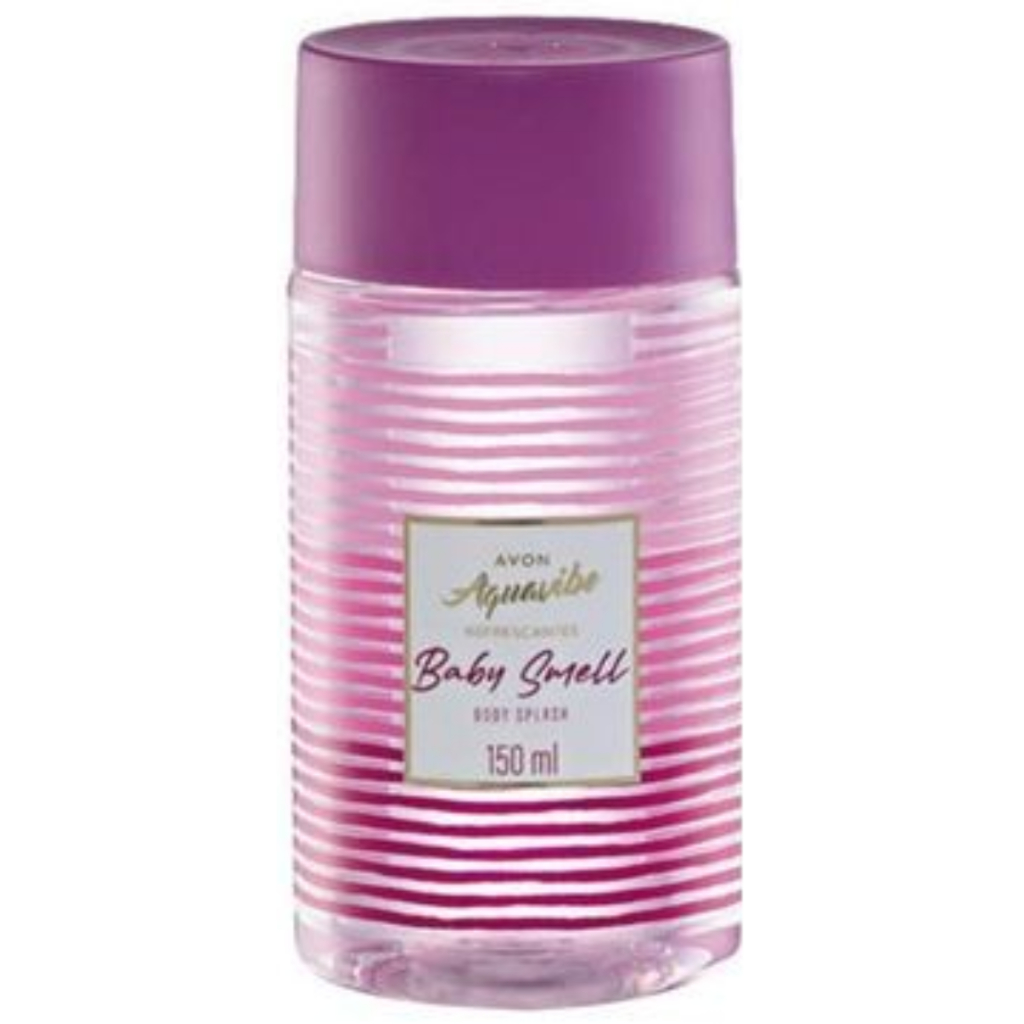 Aquavibe Refrescante Baby Smell Body Splash 150ml Avon (Sem Spray ...