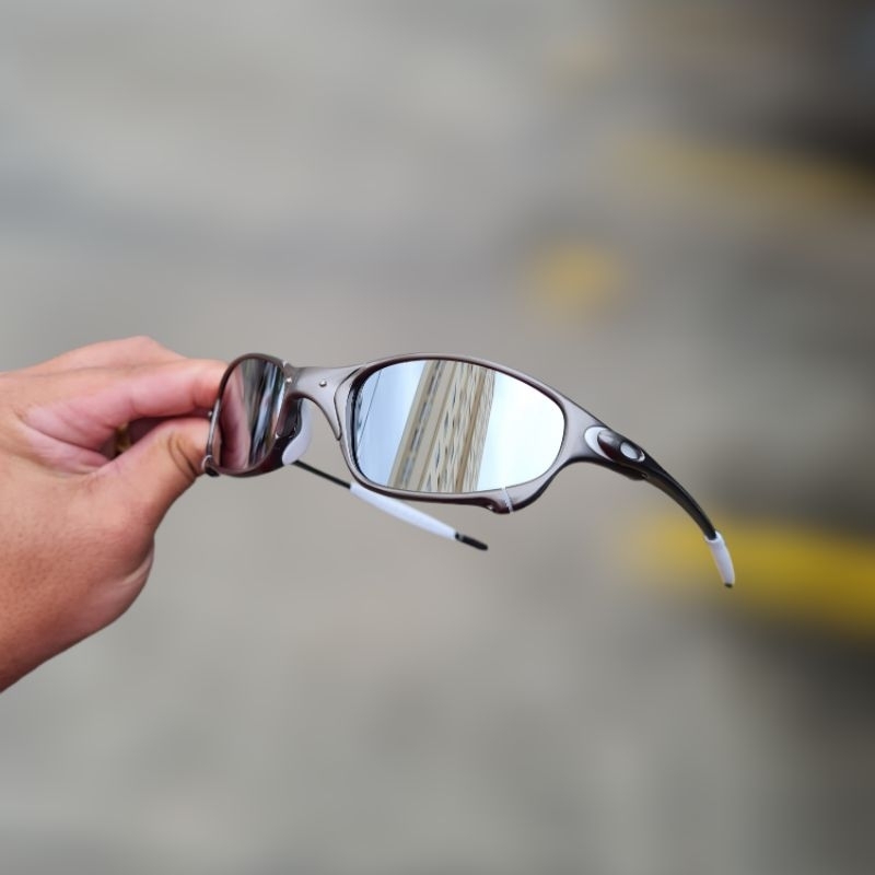 Óculos De Sol Juliet Tio 2 Lente Silver - Kit Preto em Promoção na