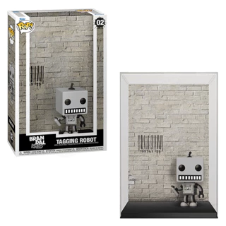 FUNKO POP BRANDALISED - TAGGING ROBOT 02 (61517) NOVO ORIGINAL em Oferta na Shopee