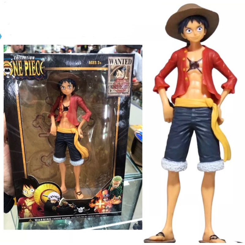 Monkey D. Luffy Funny, Action Figure Colecionável, One Piece