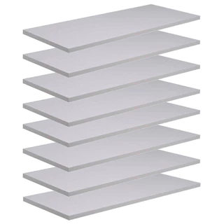 kit 8 Prateleiras 70x10 na cor branca fosco 100%MDF…