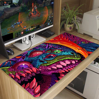 Mouse Pad Gamer CS Antiderrapante Diversas Estampas 70x35 cm M271