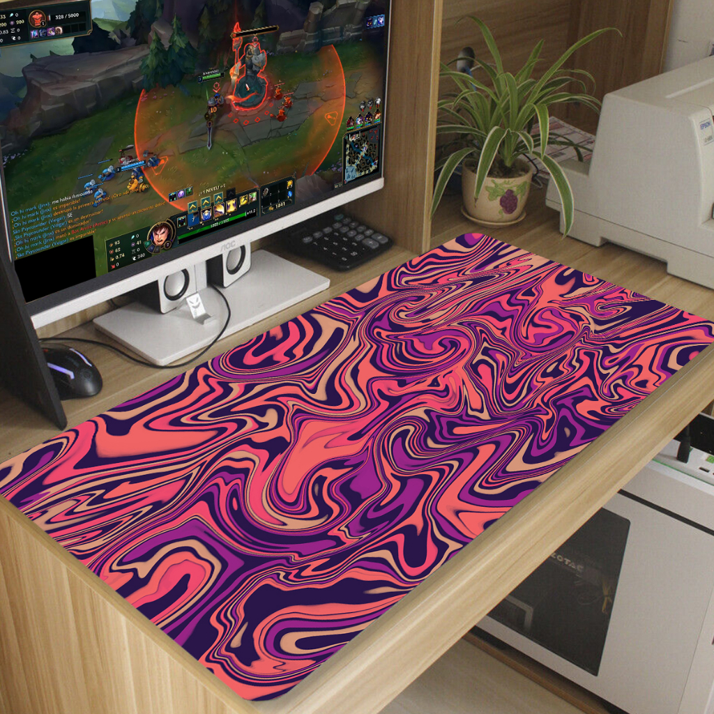 Mouse Pad Basico Antiderrapante Diversas Estampas 70x35 cm M282