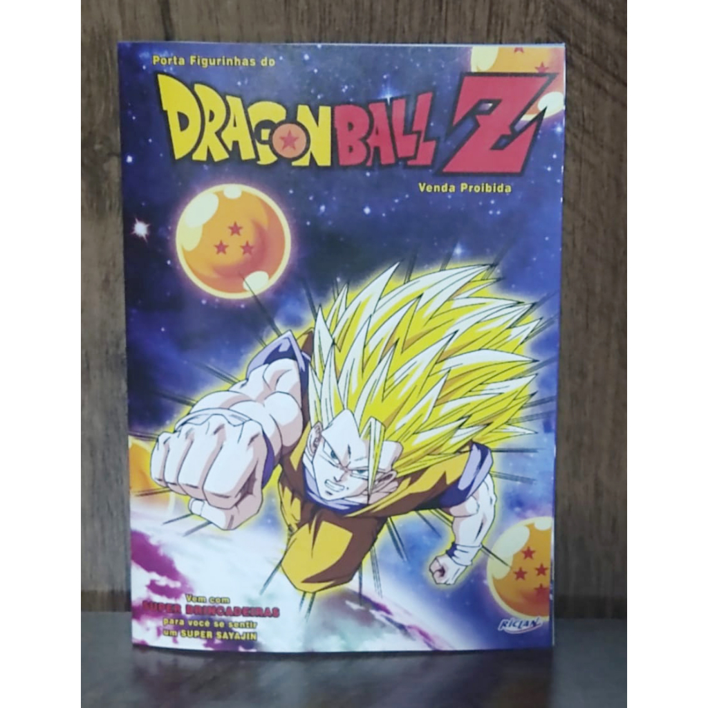 Álbum Dragon Ball Z Buzzy Completo Livreto Ilustrado DBZ