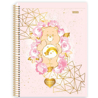 Caderno Espiral Colegial Ursinhos Carinhosos 10 matérias c/160fls - São Domingos