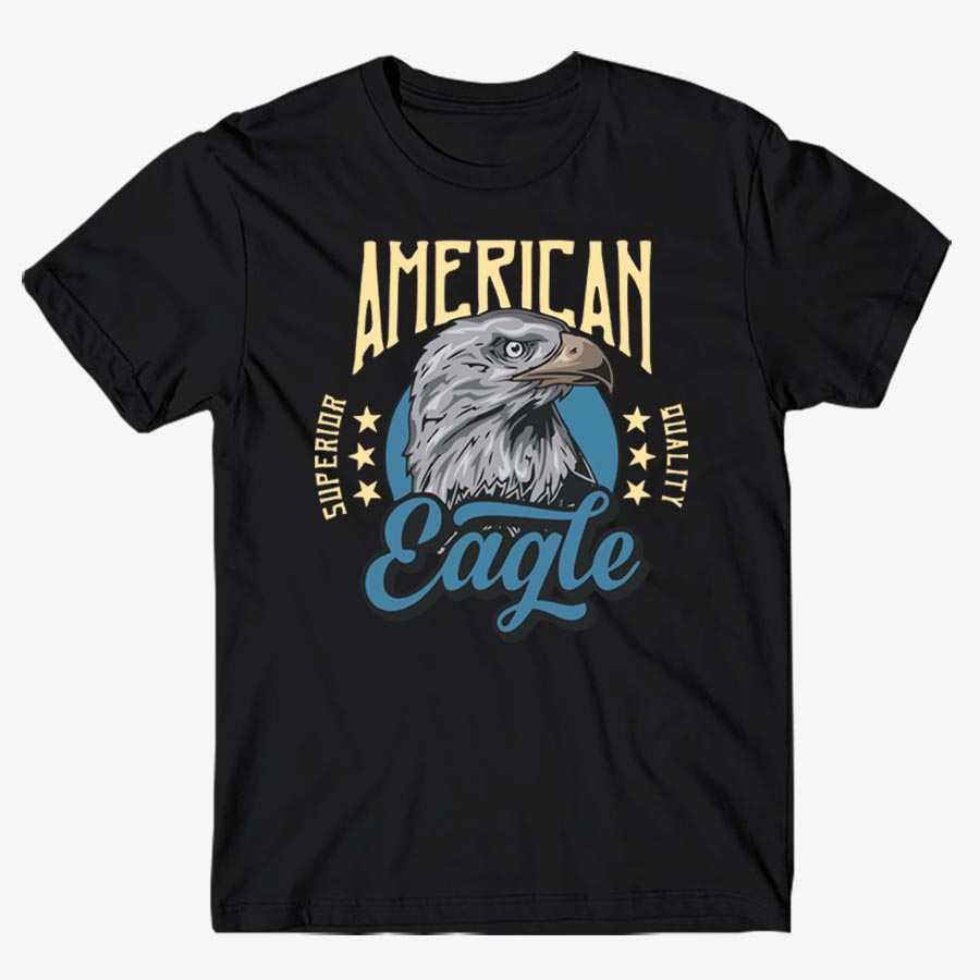 Camiseta Básica Masculina American Eagle Águia