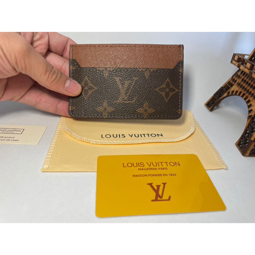 Carteira Masculina Louis Vuitton Couro Tradicional Marrom