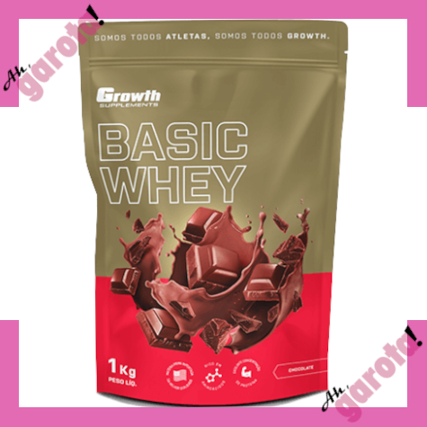 Whey Protein Basic Sabor Chocolate Growth 1 kg