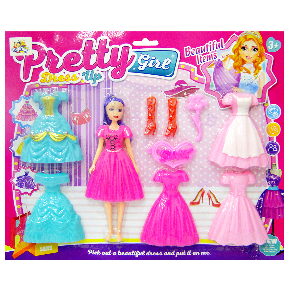 Boneca Troca de Roupa Girl Dressed - Zoop Toys